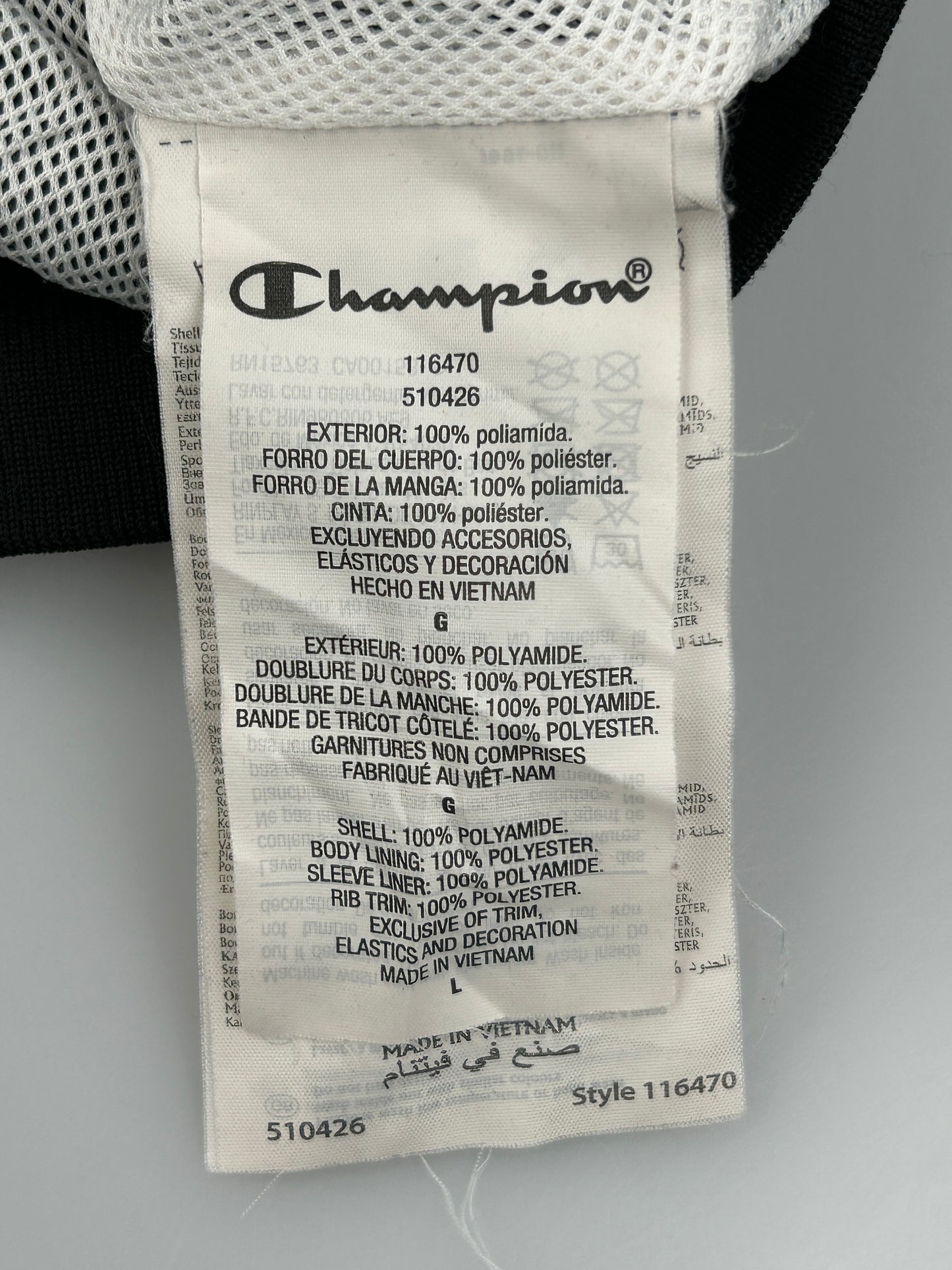 Champion Full Zip Top Yankees Black Bomber Jacket