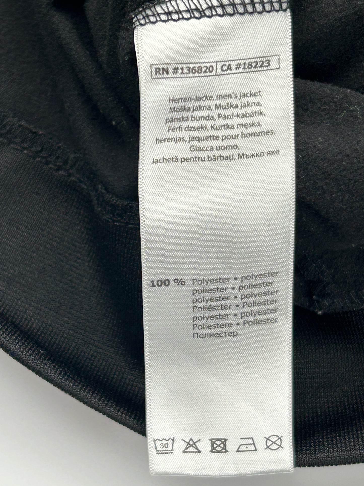 Black Kappa Track Jacket