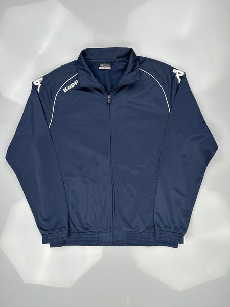 Kappa Navy Full-Zip Track Jacket