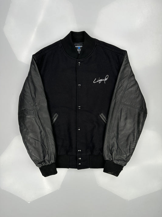 Holloway Black Varsity Bomber Jacket