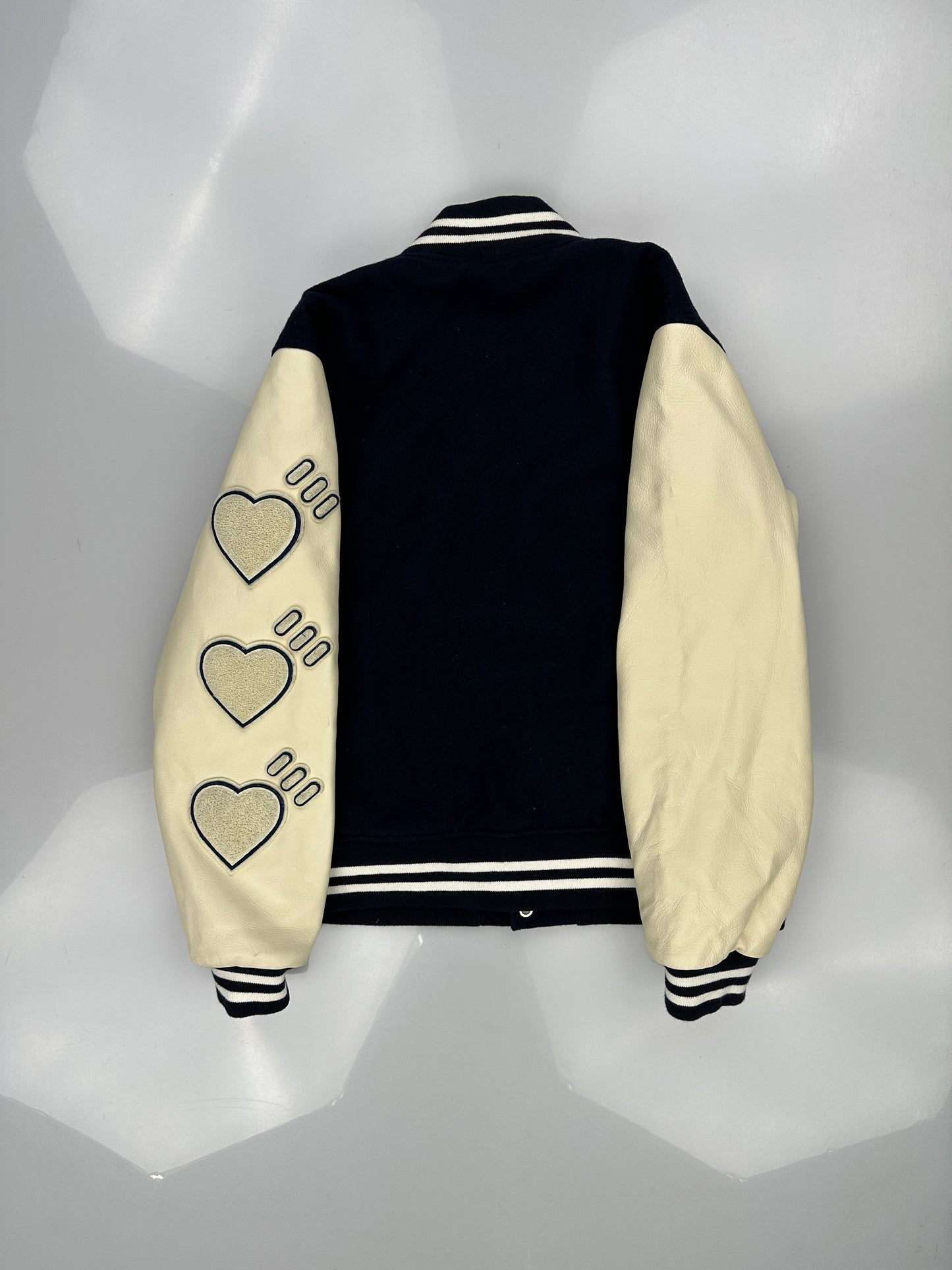 Human Made Navy Blue Varsity Jacket