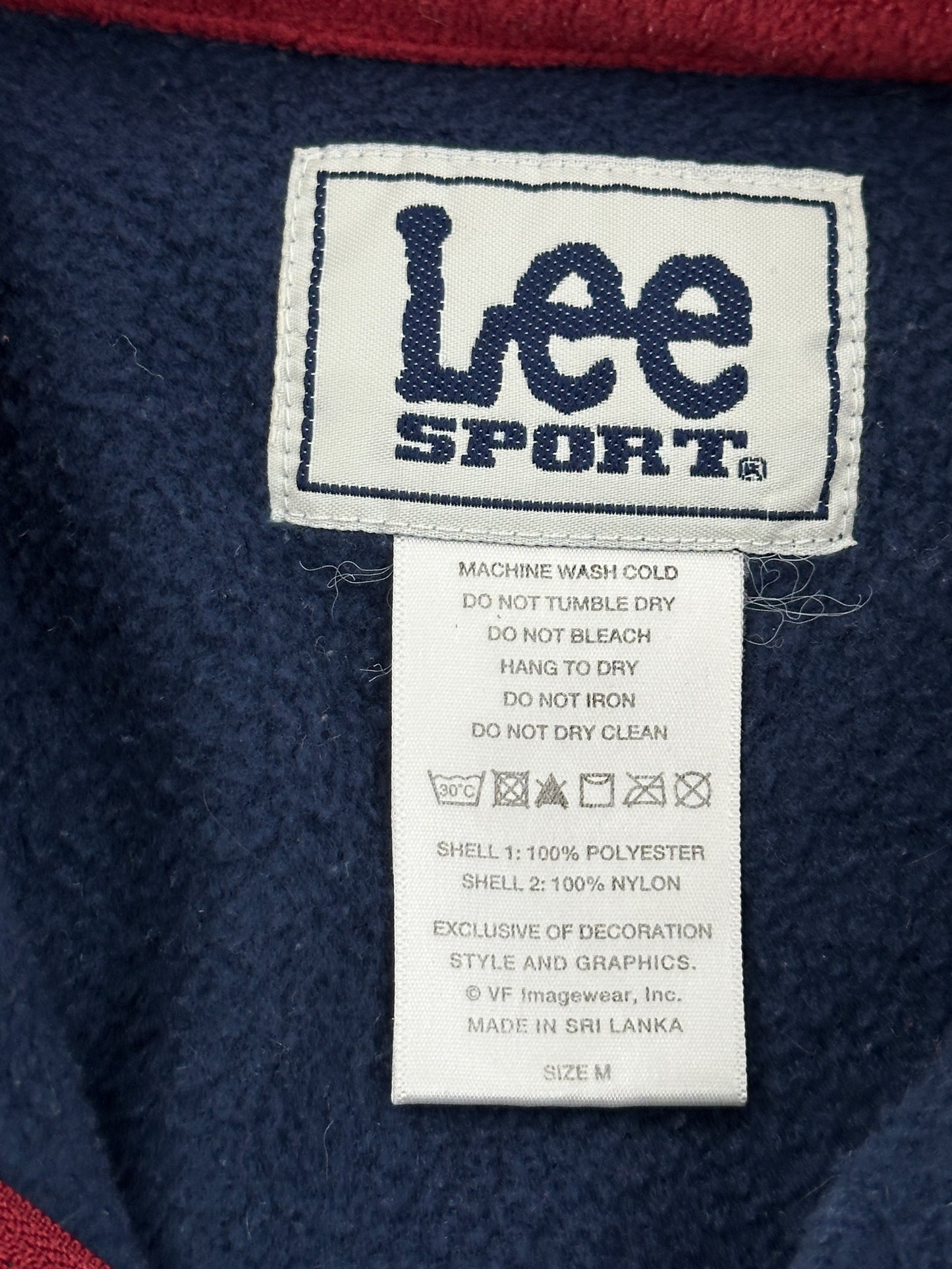 Lee Sport England Patriots Fleece Jacket