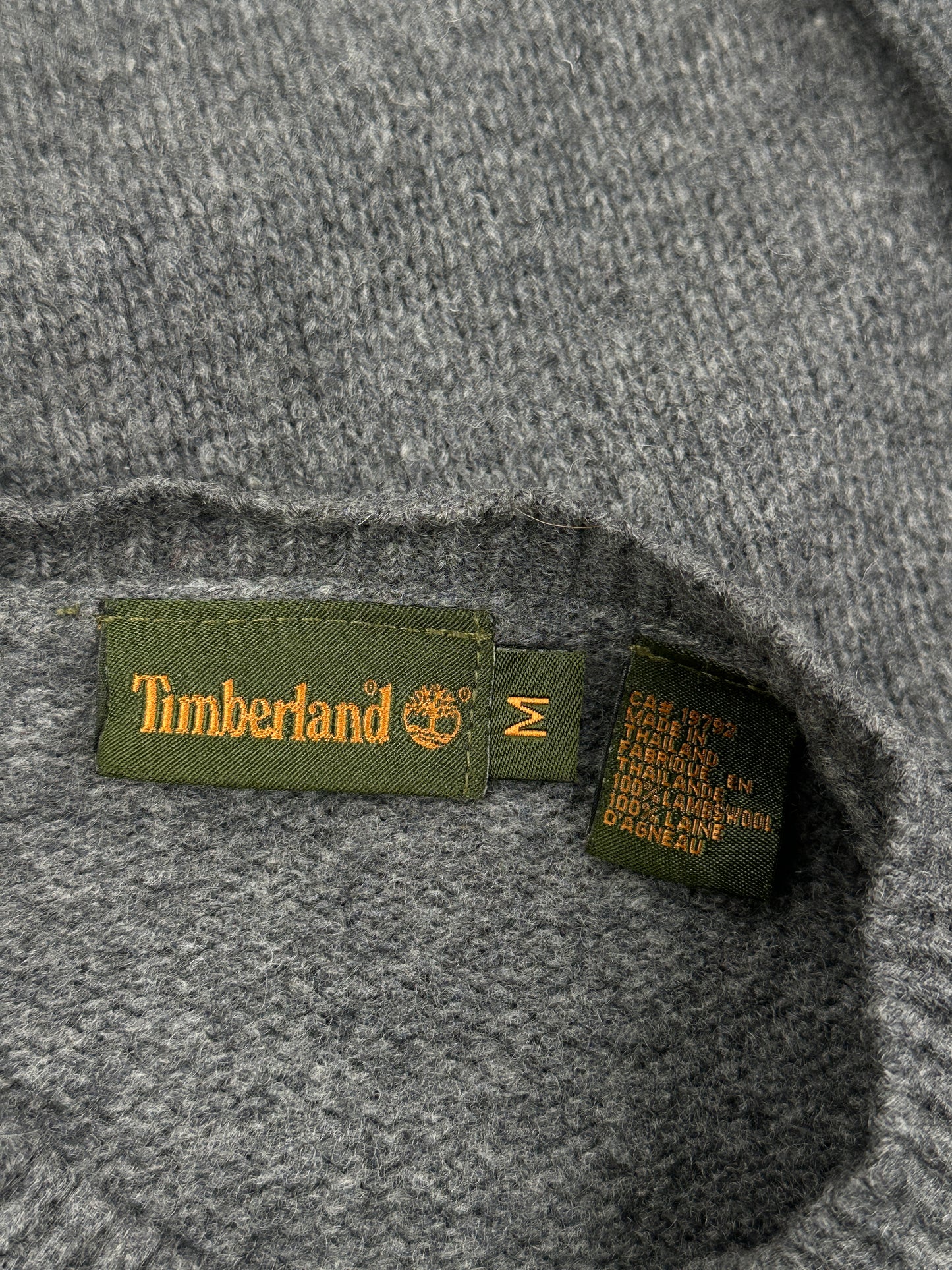 Timberland Lambswool Grey Jumper