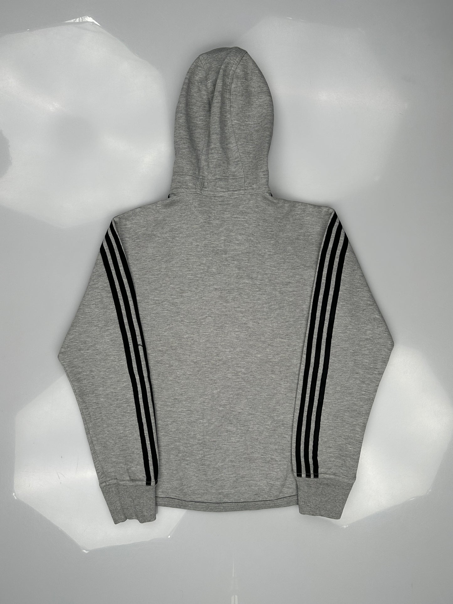 Adidas Adicolor Terry 1/4 Zip Grey Hoodie
