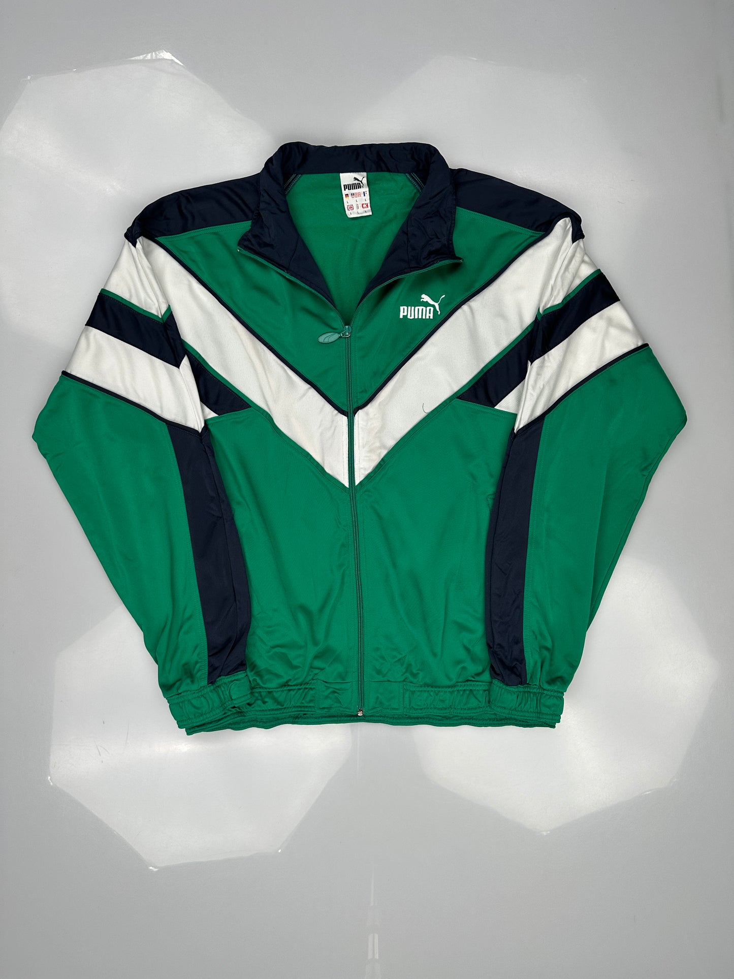 90s Puma Colorblock Track Jacket