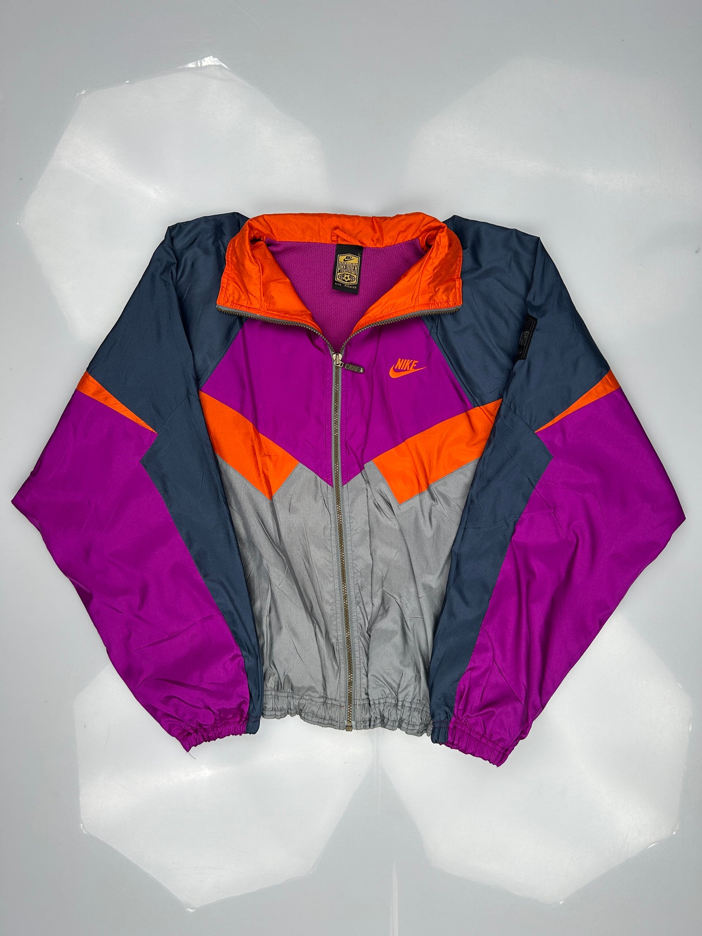 90s Nike colorblock windbreaker jacket