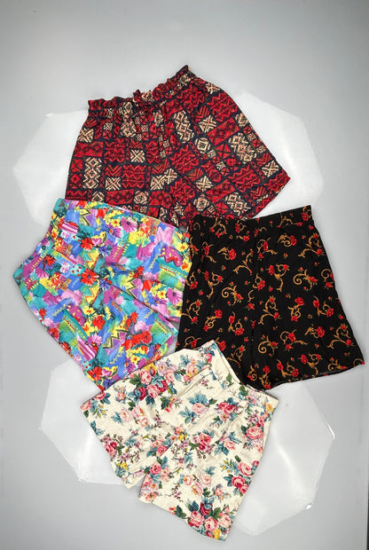 Ladies Printed Shorts (20 pcs)