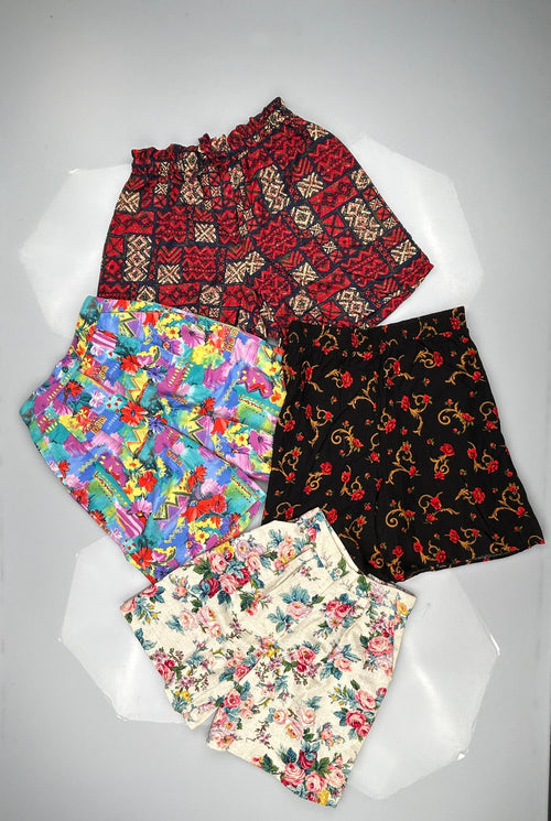 Ladies Printed Shorts (20 pcs)