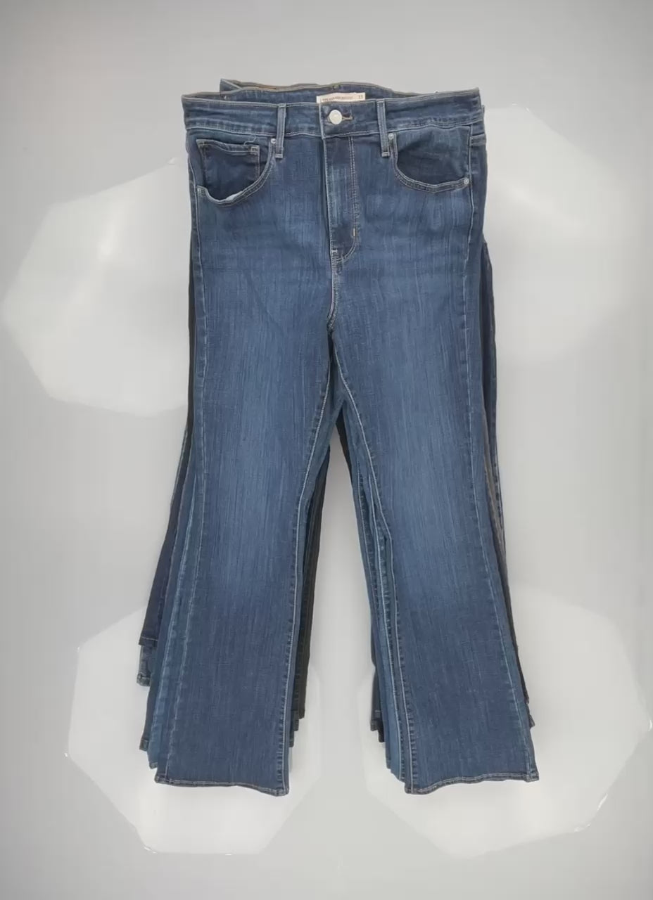 Branded Ladies Bootcut Jeans (20pcs)