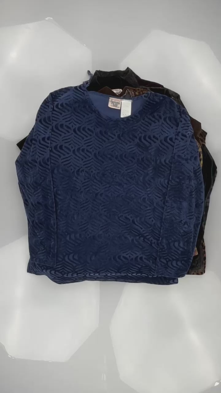 Velvet top